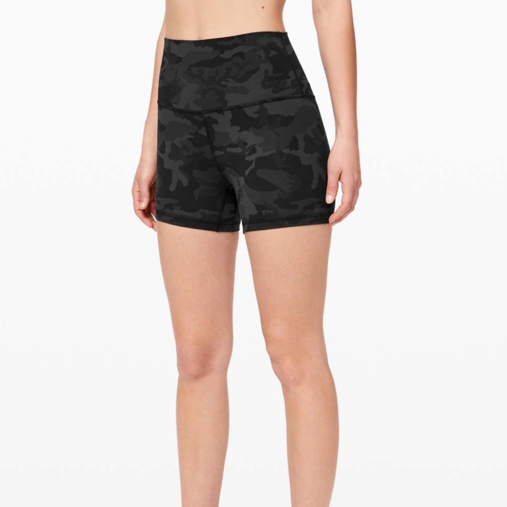 Lululemon Align Shorts Incognito Camo Multi Grey